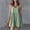 01 Green, variant on YueHuiYing Women's Summer Sleeveless Crew Neck Dresses Casual Loose Fitted Beach Tank Sundress