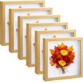 thumbnail image 1 of Marco Shadow Box Tuanse, 20 x 20 cm, color madera, paquete de 6, 1 of 7