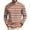 Yellow, variant on GrmtClth Shirts for Men Soft Striped Long Sleeve Crewneck Pullover Retro Basic Multi Tone Casual Daily Fashion Tops Black 4XL