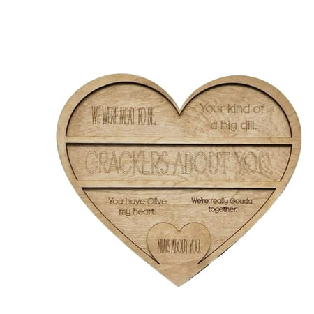 

Zppruwei Christmas Gift Board Wooden Interesting Delis Board Personalized Cheese Board Wooden Dining Board Suitable For Restaurant Parties