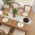 thumbnail image 3 of Newhomestyle Linen Mardi Gras Table Runner 72 Inches Long New Orleans Mardi Gras Fat Tuesday Brazil Carnival Masquerade Decoration and Supplies for Home Party, 3 of 7