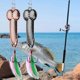 thumbnail image 3 of Gancho de pesca de regalo de 5 piezas para accesorios de broma de pescador novedad, oro rosa Afortunado Sencillez, 3 of 5