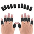 thumbnail image 2 of 10Pcs Stretchy Finger Protector Sleeve Support Arthritis Sport Aid Straight Wrap, 2 of 8