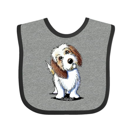 

Inktastic Petit Basset Griffon Vendéen Gift Baby Boy or Baby Girl Bib