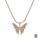 thumbnail image 1 of Collar de mariposa Yashi con cadena ajustable modelo B 20188 B, 1 of 5