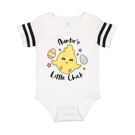 

Inktastic Happy Easter Auntie s Little Chick Gift Baby Girl Bodysuit