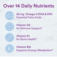 thumbnail image 5 of SmartyPants Toddler Multi & Omega 3 Fish Oil Gummy Vitamins with D3, C & B12 - 70 ct, 5 of 13