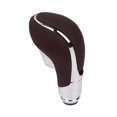 thumbnail image 1 of Perilla de palanca de cambios automática DYNWAVEMX Interior automotriz reemplazo resistente Marrón con agujeros, 1 of 8