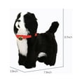 thumbnail image 4 of Teissuly Robot Dog Toys Interactive Electronic Plush Puppy Sound Control Teddy Walk Bark With Music Touching Control Robotic Pet, 4 of 6