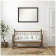 thumbnail image 5 of Amanti Art Custom Wall and Bathroom Mirror (31.25 x 43.25 in.), Midnight Black Narrow Frame, 5 of 5