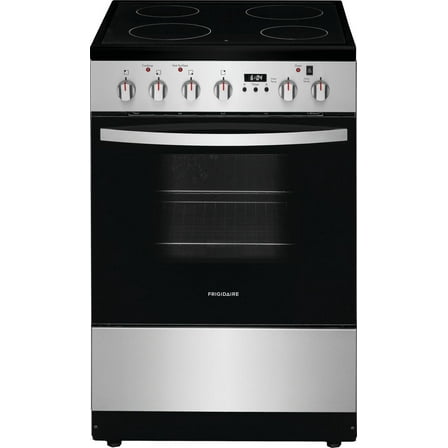 Frigidaire Fcfe2425a 24" Wide 1.9 Cu. Ft. Free Standing Electric Range - Stainless Steel