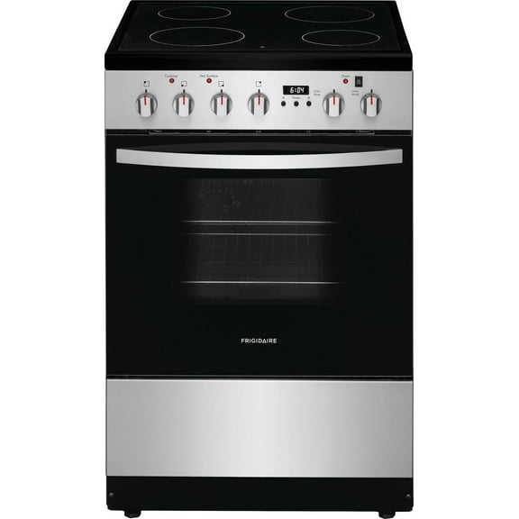 Frigidaire Fcfe2425a 24" Wide 1.9 Cu. Ft. Free Standing Electric Range - Stainless Steel