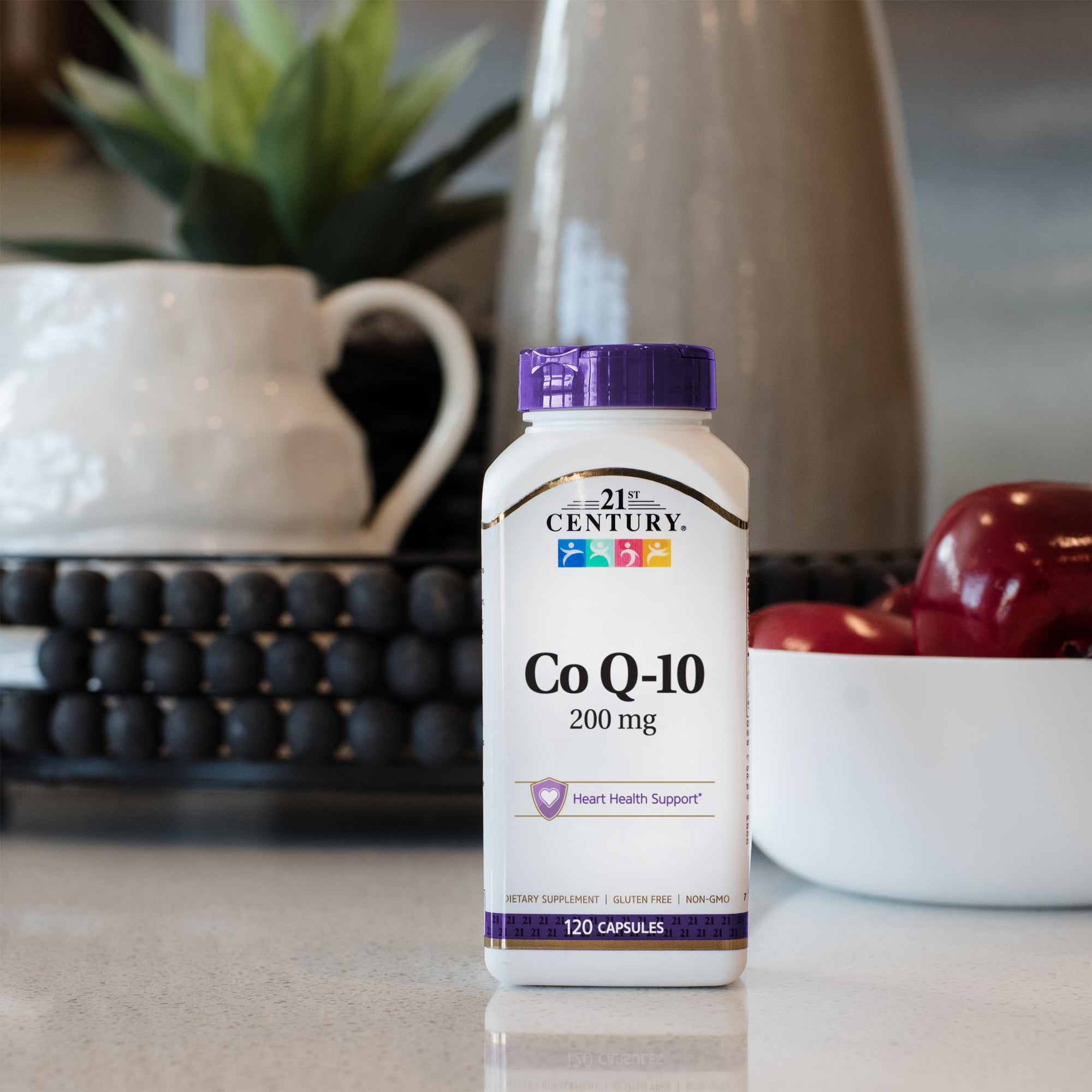 21st Century CoQ10 200 mg Capsules 120 ea