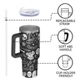 thumbnail image 4 of Halloween Doodle Elements Tumbler with Handle and Lid,40oz Double Wall Vacuum Insulated Tumbler,Cups Gift for Women and Men, 4 of 7
