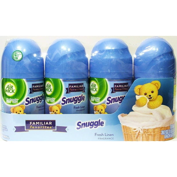 Air Wick Freshmatic Ultra Refill Snuggle Fresh Linen Scent 6.17 oz