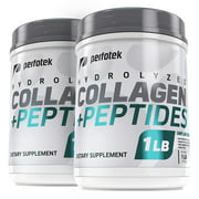 Best Collagen Drinks - 2 Pack Perfotek USA Collagen Peptides Hydrolyzed Powder Review 