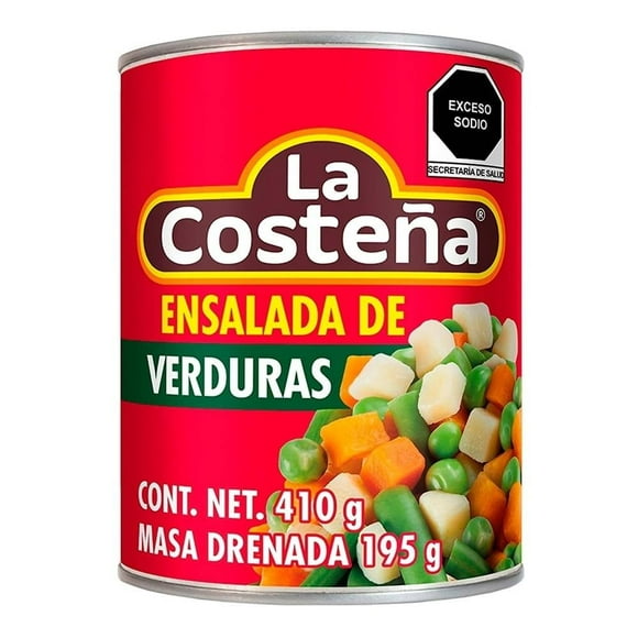 Ensalada de verduras La Costeña 410 g