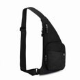 thumbnail image 2 of Bolsa de para Hombres Bag Hombres de Hombro de Cuerpo Cruzado Ligero Mochila Bolsa de Cofre Para Caminatas en Bicicleta ViJes, 2 of 7