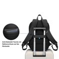 thumbnail image 5 of Slim Expandable Business Backpack for Men Waterproof Travel Laptop Bag with USB Port, 5 of 5