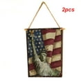 thumbnail image 5 of FNNMNNR 2 Pcs Wooden Pendant Ornament Rectangle Wood Board Wall Hanging Rope Blank Sign Crafts, 5 of 7