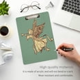 thumbnail image 5 of FMSHPON Beautiful Christmas Angel Clipboard Hardboard Wood Nursing Clip Board and Pull for Standard A4 Letter 13x9 inches, 5 of 8