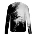 thumbnail image 3 of Huuilaibazoo Mens T-Shirts Funny Graphic Crew Neck Long Sleeve Tees Moisture Wicking Regular Fit Tie Dye Shirt 2024 Fashion, 3 of 4