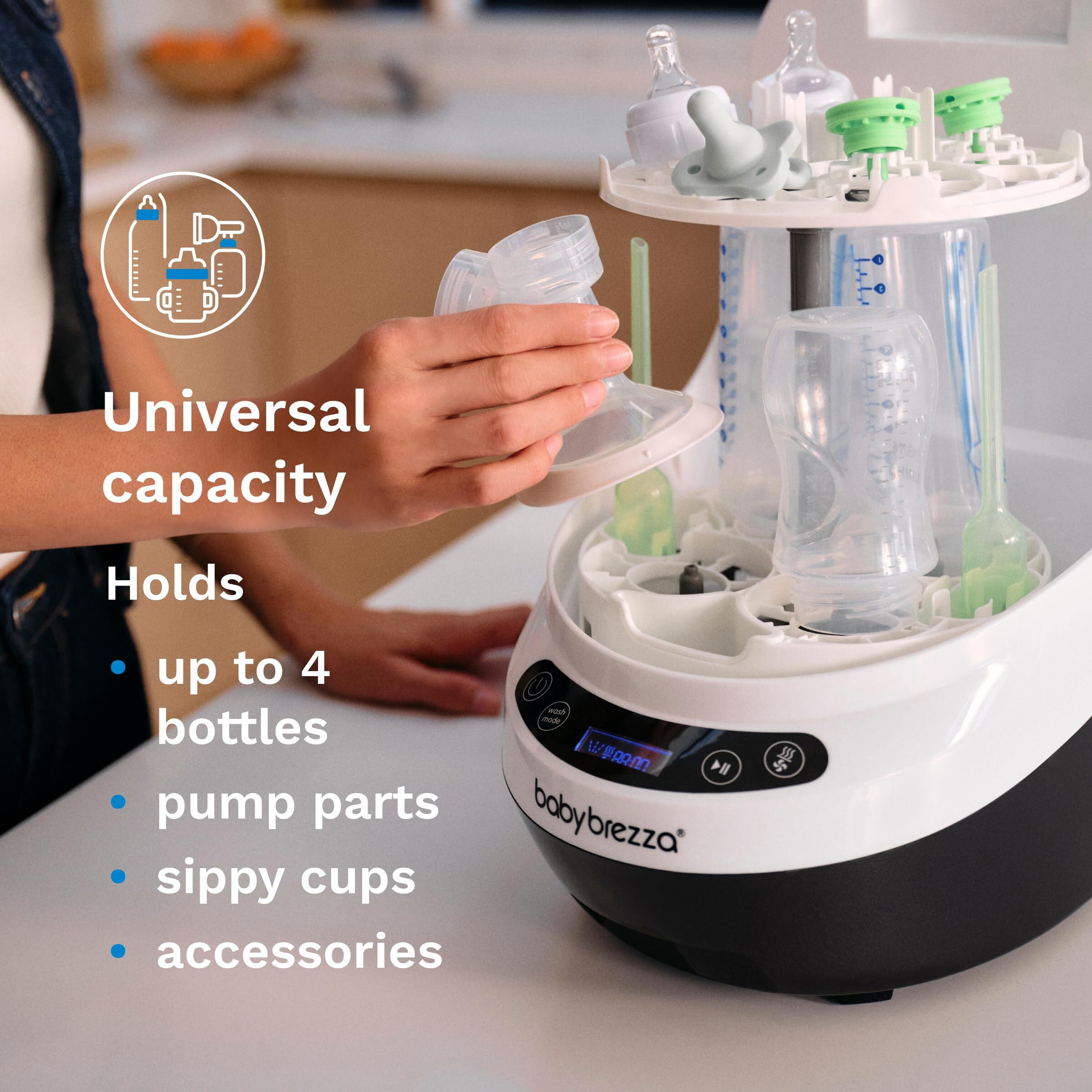 Baby Brezza Pro Baby Bottle Washer + Sterilizer + Dryer - All in One - NEW