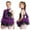 Purple, variant on Girls Kids Glitter Leotard Jazz Ballet Dance Tutu Dress Ballerina Balllroom Performance Costume Royal Blue 10