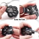 thumbnail image 4 of Dog Fur Storage Keychain, Cute Leather Paw Keychain, Pet Hair Keepsake Memorial Gift & Purse Charm for Cats Dogs Lovers, 4 of 5
