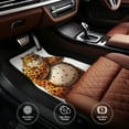 thumbnail image 6 of Naloa Cartoon Cheetah With Attitude Car Foot Mat Set of 4 Pieces - Universal Floor Liner Neoprene Full Set Floor Mats for Cars Trucks SUV, 6 of 7