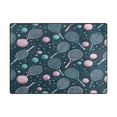 thumbnail image 2 of Area Rug Indoor 63"x48"in Non-Slip Wear Resistant Floor Mats Soft Large Carpets for Living Room Bedroom Home Decor Tennis Balls, 2 of 7