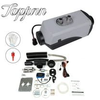 Diesel Air Heater 12V, 15L Tank, Diesel Heater 8KW, Muffler, Diesel Parking Heater with LCD Monitor & Remote Control for Trucks, Trailer, Boat and Motor-Home