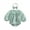 Green, variant on Musuos Baby Girls Romper 3 6 12 18M Casual Plaid Round Neck Lantern Long Sleeve Jumpsuits with Headband, Toddler Clothes