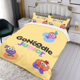 thumbnail image 3 of GoNoodle Conjunto de sábanas temático, trío de piezas, cómodo y amigable con la piel, diseño único, regalo de decoración para el hogar para familiares, amigos y fans,173cm *218cm, 3 of 6