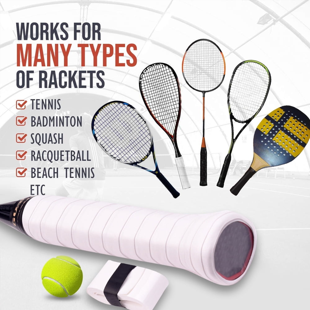 Surgrip Noir - Padel/ Tennis/ Badminton/ Squash - Grip tape - Antidérapant  