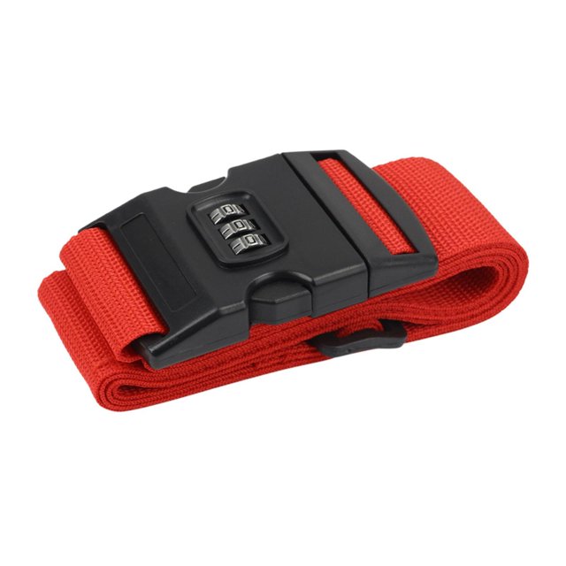 Correa para equipaje Baoblaze Correa para maleta 400 cm x 5 cm Rojo