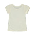thumbnail image 3 of Disney Lilo & Stitch Girls' Bow T-Shirt Color: off white Size: 5, 3 of 3