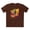 Dark Chocolate, variant on US State Shirts, New Mexico Shirt