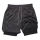 thumbnail image 1 of Short Deportivo Hombre Gym 2 En 1 Bolsa Celular Con Licra, 1 of 1