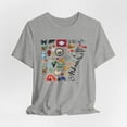 thumbnail image 3 of State Of Arkansas State Map Souvenir Unisex Shirt, 3 of 11