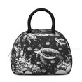 thumbnail image 2 of Insulated Lunch Bag Women, Reusable Cute Sea Life Tote Lunch Box, Leakproof Cooler Lunch Bags for Work Office Travel Picnic, 2 of 4