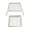 Grey, variant on 6.3x17.8 Inch Portable Stainless Steel Camping Cooking Rack with Foldable Design and Adjustable Height for BBQ Cooking, Outdoor Grill Grate for Fire Pit Stove Cooking, Grills and Outdoor Cooking
