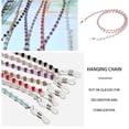 thumbnail image 4 of tredstone Eyeglasses Retainer Chain Reading Glasses Sunglass Beaded Rope Eyewear Strap Holder Decoration, Pink, 4 of 7