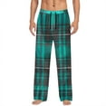 thumbnail image 2 of Weiqiqre Sweatpants for Men Bottoms Elastic Waist Drawstring Fallow Sleep Lounge Pants,Size S, 2 of 5