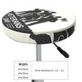 thumbnail image 4 of Round Bar Stool Seat Covers, Veterans Day Elastic Round Chair Cover Stool Seat Slipcover Bar Stool Cushions Round Pad for 12-14 inch, 4 of 7