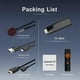 thumbnail image 5 of Q6 Mini TV Stick Android 10 2GB+8GB 2.4G+5G WiFi+BT4.0 H313 Quad Core A53 Smart TV Box Android TV Stick PK DQ03, 5 of 5