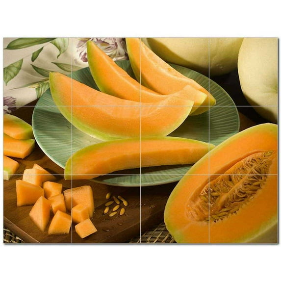 Fruits Vegetables Ceramic Tile Mural Kitchen Backsplash Bathroom Shower 405195-L43