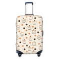 thumbnail image 2 of Goofa Milk Tea Pattern Luggage Covers For Suitcase,Suitcase Cover Protector Fit 18-32 Inch Luggage-Large, 2 of 9