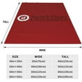thumbnail image 5 of Sacred Heart University Blanket Large Luxury Fleece Soft Anti-Static Anti-Pilling Flannel Bed Blanket, 5 of 6