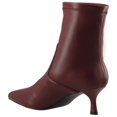 thumbnail image 2 of Zapatilla Mujer Head Over Heels Formal Tacon Botín rojo 23, 2 of 5